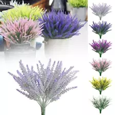 Artificial Flowers Fake Outdoor UV Resistant Boxwood Decor Shrubs Plants C8O1