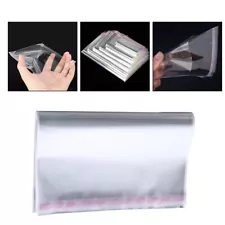 Party Favor Packaging Made Easy 100PCS Transparent Plastic Bags for Clothing