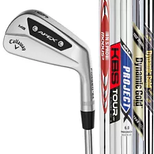 New RH Callaway Apex MB 24 Iron Sets - Custom Steel Shaft