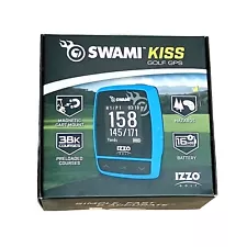 IZZO SWAMI KISS Golf GPS System - Blue Rangefinder A44192 Brand New Sealed