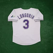 Evan Longoria 1999 Tampa Bay Devil Rays Men's Grey Road Throwback Jersey