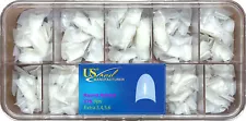 US Nail Manufacturer - Round Natural Nail Tips 575 Tips ON SALE*