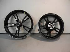 2014 Harley Davidson Street Glide Front Rear Wheel Set, Used - See Description