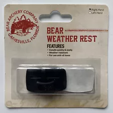 Fred Bear Archery Weather Rest Stick-On Rest RH for Recurve & Traditional Bows