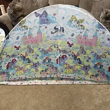 My Little Pony Hide N Sleep Twin Bed Tent by Hasbro 1985