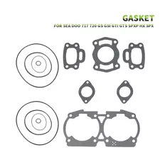 Top End Gasket Kit for Sea-Doo Many 1995-2005 720 HX GTI GSX GS SP SPX (For: 1996 SPX)