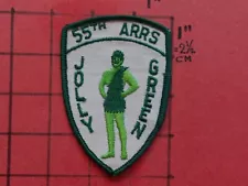 ORIGINAL PATCH USAF US AIR FORCE JOLLY GREEN GIANT RESCUE 55 ARRS BERMUDA McCOY