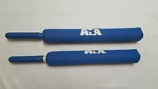 Set of 2 ATA Action Flex Blue Padded Training Combat Sparring Weapon Bat Stick