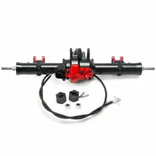 CNC Metal Rear Axle W/ Differential Lock For 1/10 RC Crawler RC 4WD D90