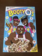 WWE Booty O’s Cereal - Sealed Box - Never Opened - Exp 2018