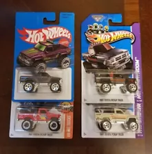 Hot Wheels 2013 - 2017 1987 Toyota Pickup-Choice of 1 Truck in Main Picture Only