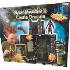 Van Helsing CASTLE DRACULA Playset Monster Slayer 2004 SEALED BOX