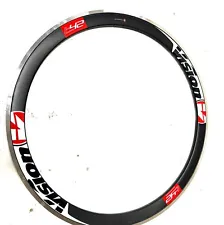 FSA Vision 700c T42 21 Hole 21H Rim Carbon Alloy Clincher Bike Wheel Rim NEW