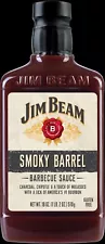 Jim Beam SMOKEY BBQ SAUCE, 18oz (3 PACK) Gluten-Free For Chicken, Wings, Fries