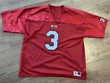 NORTHERN ILLINOIS NIU Huskies Football Jersey NCAA KYLE PUGH #3 Adult 2XL