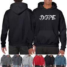 Dope Stoned Funny Front Print Hoodie