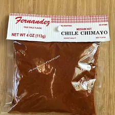 Authentic Fernandez ~Chile Chimayo 4 oz~ Red Chili Powder Molido Rojo Spice