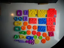 Vintage Play-Doh Molds Press Large Lot of shapes etc.