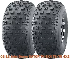 22.5x10-8 Utility ATV tires for 05-16 John Deere GATOR TH 6X4 TS/TE 4X2 Set 2