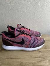 Nike Men's Roshe NM Flyknit SE Running Shoes Size 10.5 Crimson 816531-600