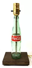 Classic Coca-Cola Coke Bottle TABLE LAMP Accent Light, Home Bar Pub Lounge Decor