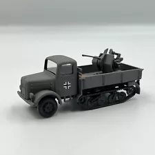 Opel Blitz, tractor with anti-aircraft gun, scale 1/87 (HO)