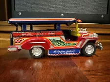 Diecast Philippine Jeepney Red