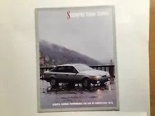 21A 1988 Scorpio Merkur Tour Guide Auto Sales Showroom Brochure ,