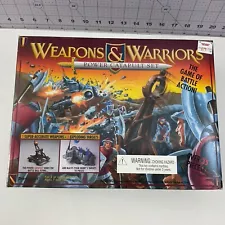 Pressman Weapons & Warriors Power Catapult Set Mostly Sealed New Complete