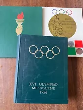 Melbourne Olympics, 1956 Official Report plus 2 other books for sale.