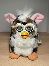 Vintage Furby Snow Leopard 78-800 FOR PARTS NOT WORKING Green Eyes Tiger 1998