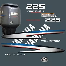 For YAMAHA F 225 four stroke outboard, Vinyl decal set from BOAT-MOTO / stickers