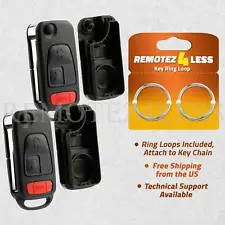 2 For 2004 2005 2006 2007 2008 Chrysler Crossfire Remote Shell Case Fob Cover