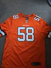 Denver Broncos Von Miller Color Rush Nike Jersey Size Large