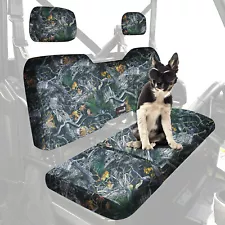 Camo UTV Seat Cover Headrest Coverfor Polaris Ranger 1000/ XP 1000/Crew XP 1000