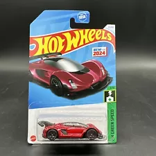 2024 Hot Wheels Red CZINGER 21C 13/250 HW Green Speed 1/10