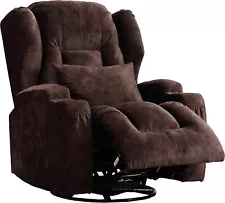 Swivel Rocker Recliner Chair Manual Glider Rocking Recliner Chair for Livingroom