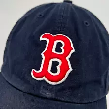 Boston Red Sox Hat Men Strap Back Adjust Navy 47 Classic Retro Run Gym Core Cap