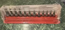 Snap-On Tools 12 pc Combination Drive TORX Bit Socket Set 212EFTXY. New.