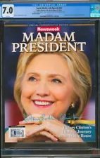 Newsweek Madam President Magazine Recalled Edition Signed and Certified Original