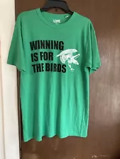 Winning Is For The Birds Philadelphia Eagles Classic Fit Tee Shirt Classic Fit L