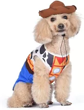 Disney for Pets Halloween Toy Story Woody Costume -Cowboy Dog Costume XL