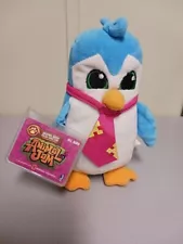 Animal Jam Blue Penguin Plush Stuffed Animal with Code 6" Tall