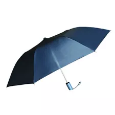 Compact Umbrella - Navy Blue - Great for Travel - Lightweight - 21" Across