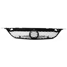 Grille For 2001-2003 Mazda Protege Black Plastic