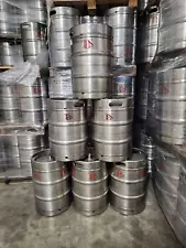 Stainless Steel Beer Keg 15.5 gallon Used