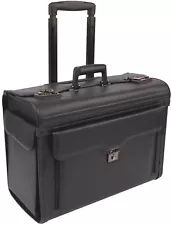 Business Sale Office Rolling Files Travel Luggage Briefcase Locking Storage Bag