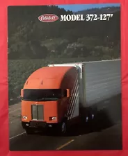 1990 Peterbilt "MODEL 372-127" Original Truck Dealer Sales Brochure / Catalog