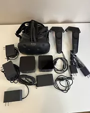 HTC Vive VR Headset Complete Set Full Kit System Steam VR PC Virtual Reality