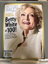 Betty White at 100 Commemorative Edition People Magazine January 2022 Newsstand